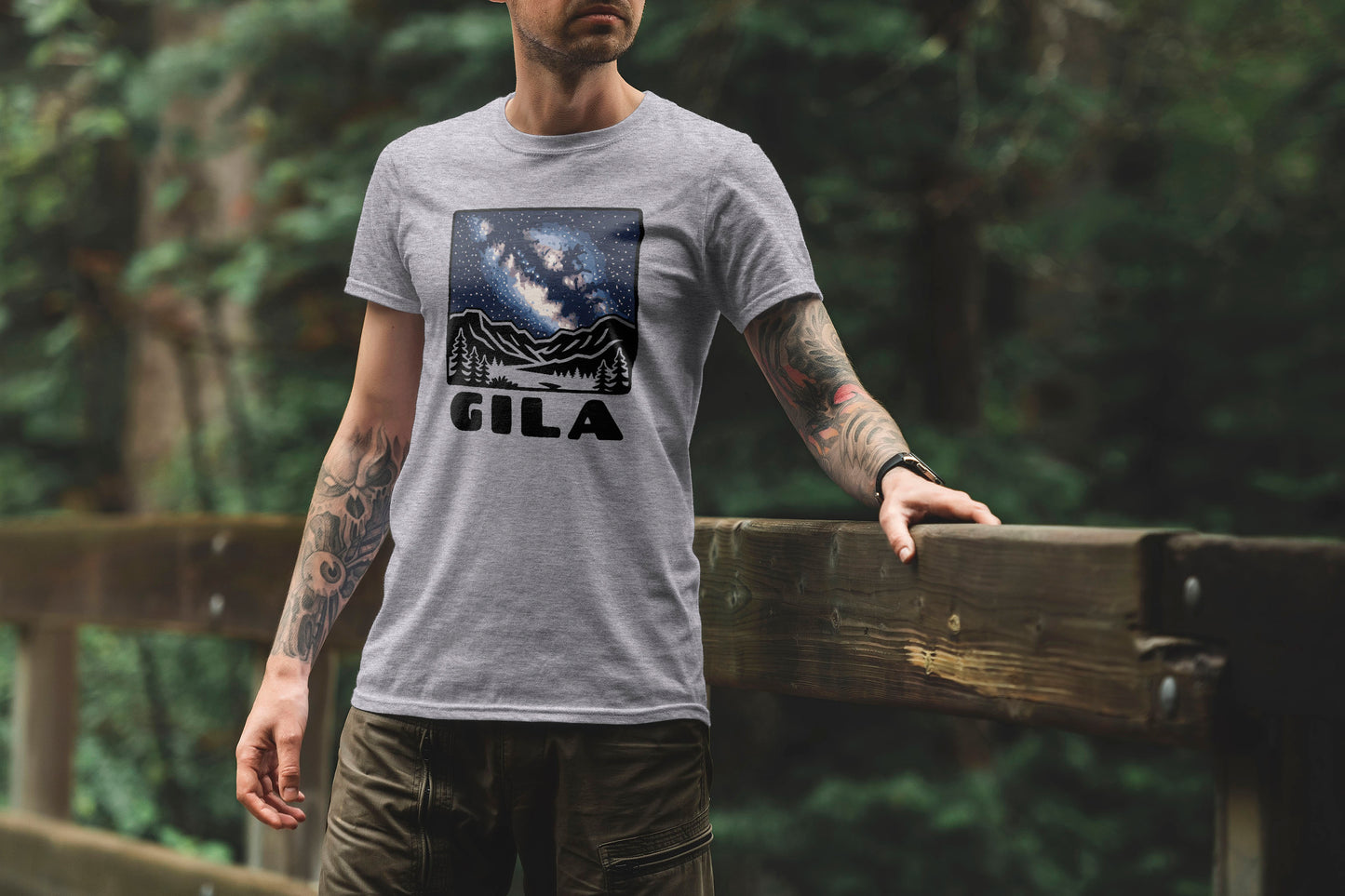 Gila National Forest at Night T-Shirt