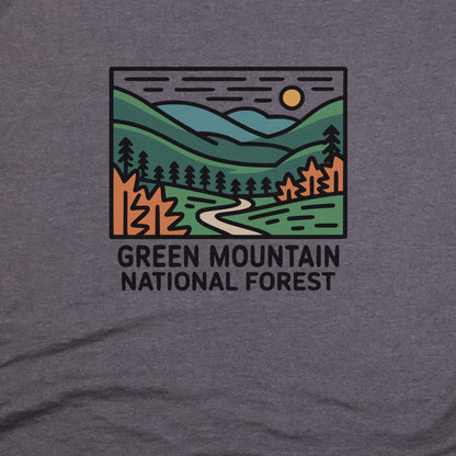 Green Mountain National Forest T-Shirt Adventure and Outdoors Themed T-Shirt