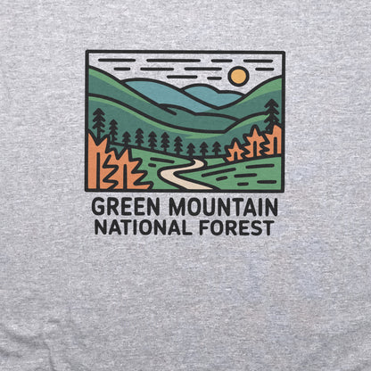 Green Mountain National Forest T-Shirt Adventure and Outdoors Themed T-Shirt