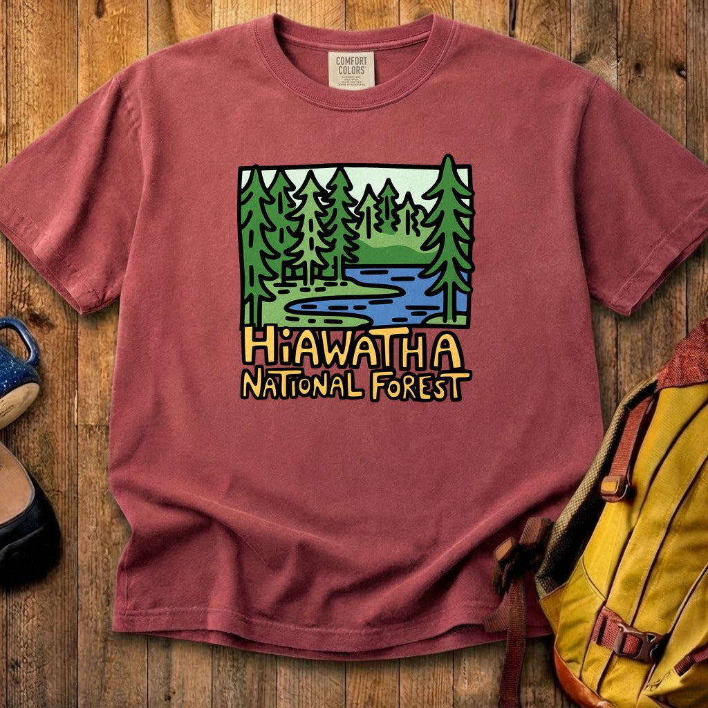 Hiawatha National Forest Cotton T-Shirt