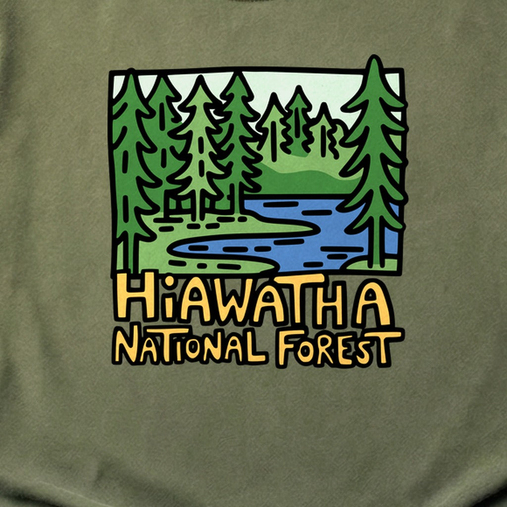 Hiawatha National Forest Cotton T-Shirt
