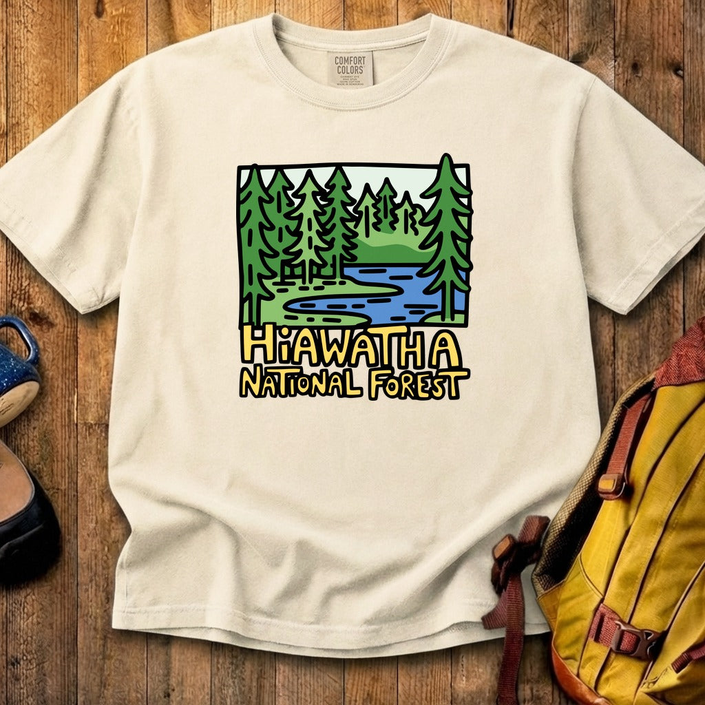 Hiawatha National Forest Cotton T-Shirt