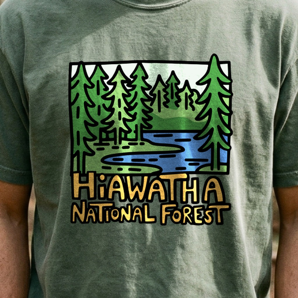 Hiawatha National Forest Cotton T-Shirt