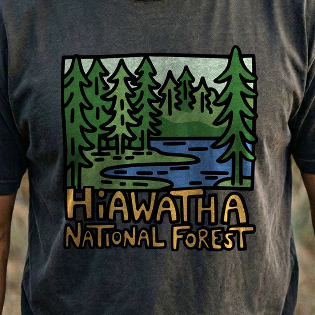 Hiawatha National Forest Cotton T-Shirt