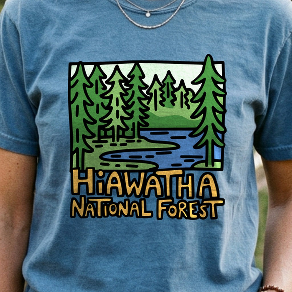 Hiawatha National Forest Cotton T-Shirt