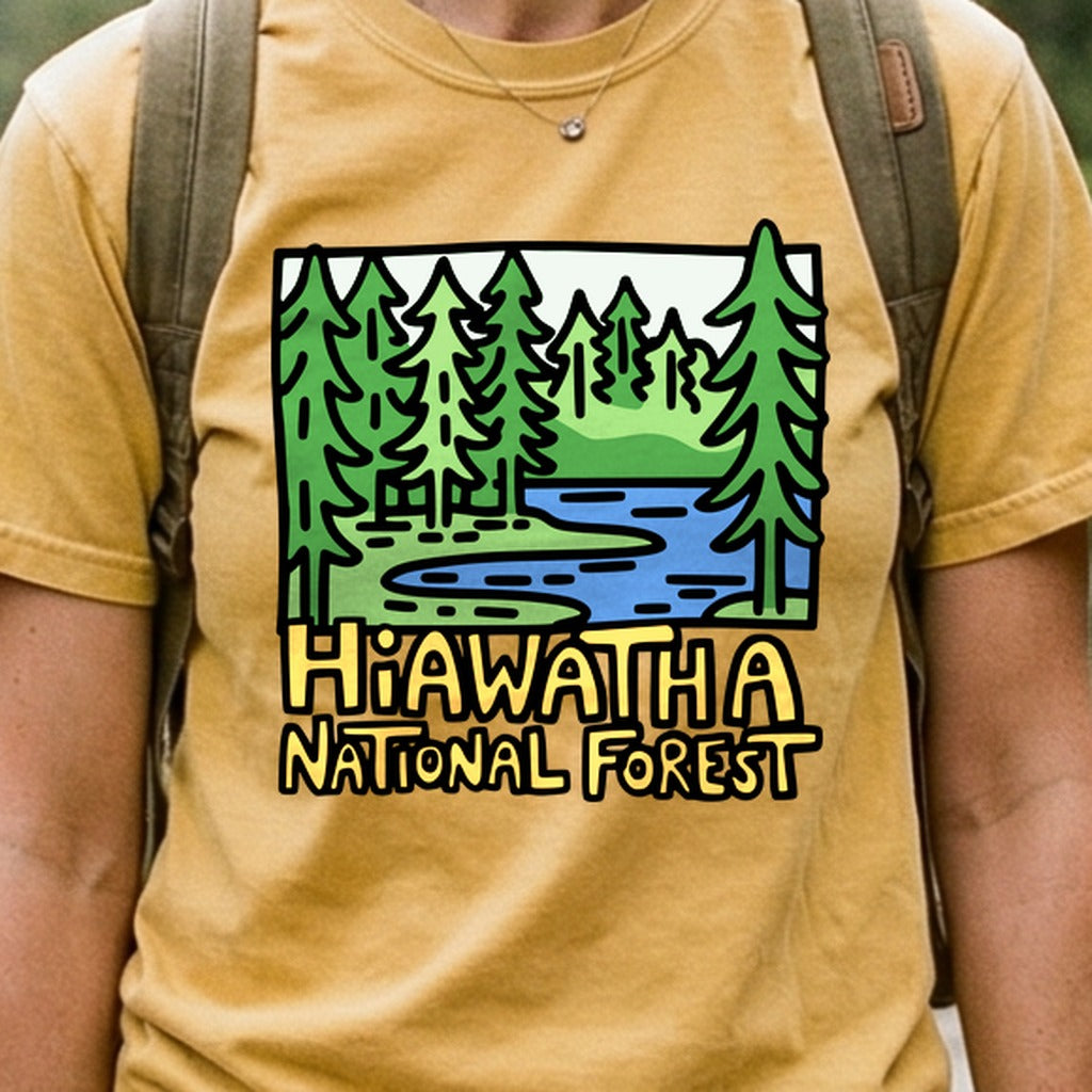 Hiawatha National Forest Cotton T-Shirt