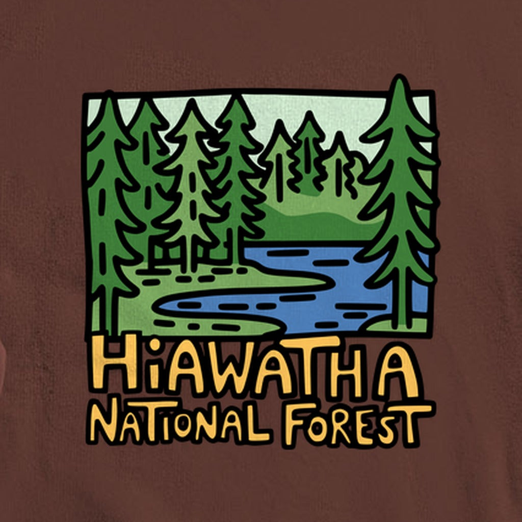 Hiawatha National Forest Crewneck Sweatshirt