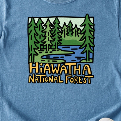 Hiawatha National Forest Kids Cotton T-Shirt