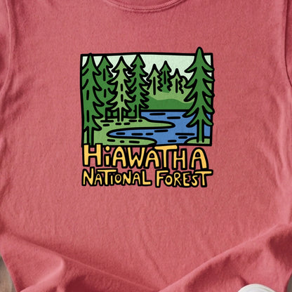 Hiawatha National Forest Kids Cotton T-Shirt