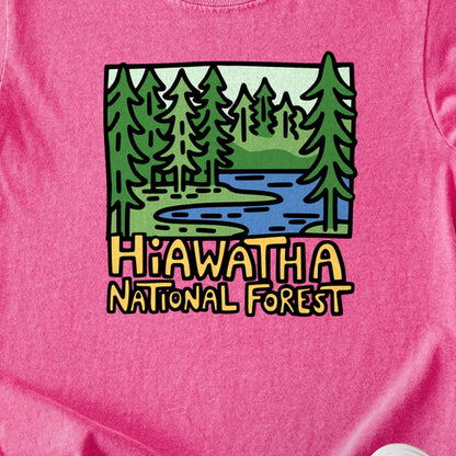 Hiawatha National Forest Kids Cotton T-Shirt