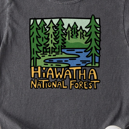 Hiawatha National Forest Kids Cotton T-Shirt