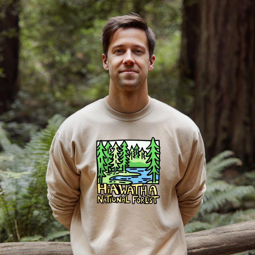 Hiawatha National Forest Crewneck Sweatshirt