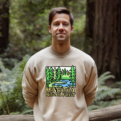 Hiawatha National Forest Crewneck Sweatshirt