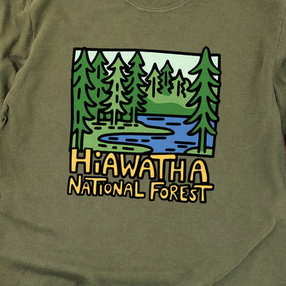 Hiawatha National Forest Premium Long Sleeve