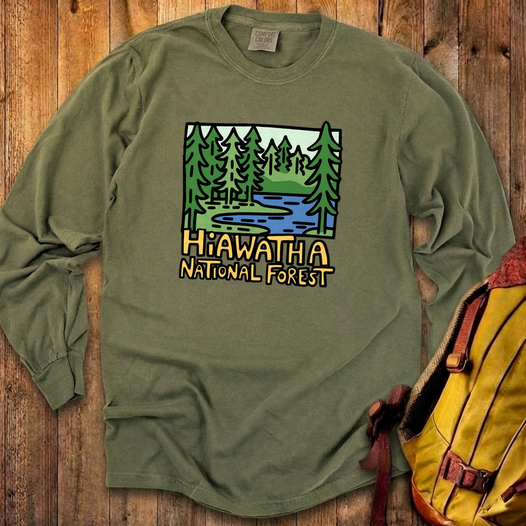 Hiawatha National Forest Premium Long Sleeve