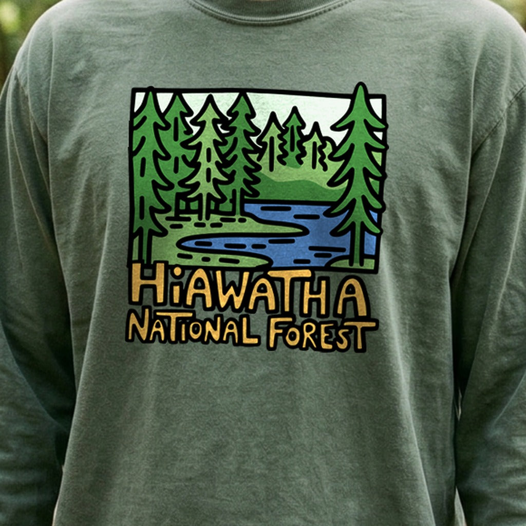 Hiawatha National Forest Premium Long Sleeve