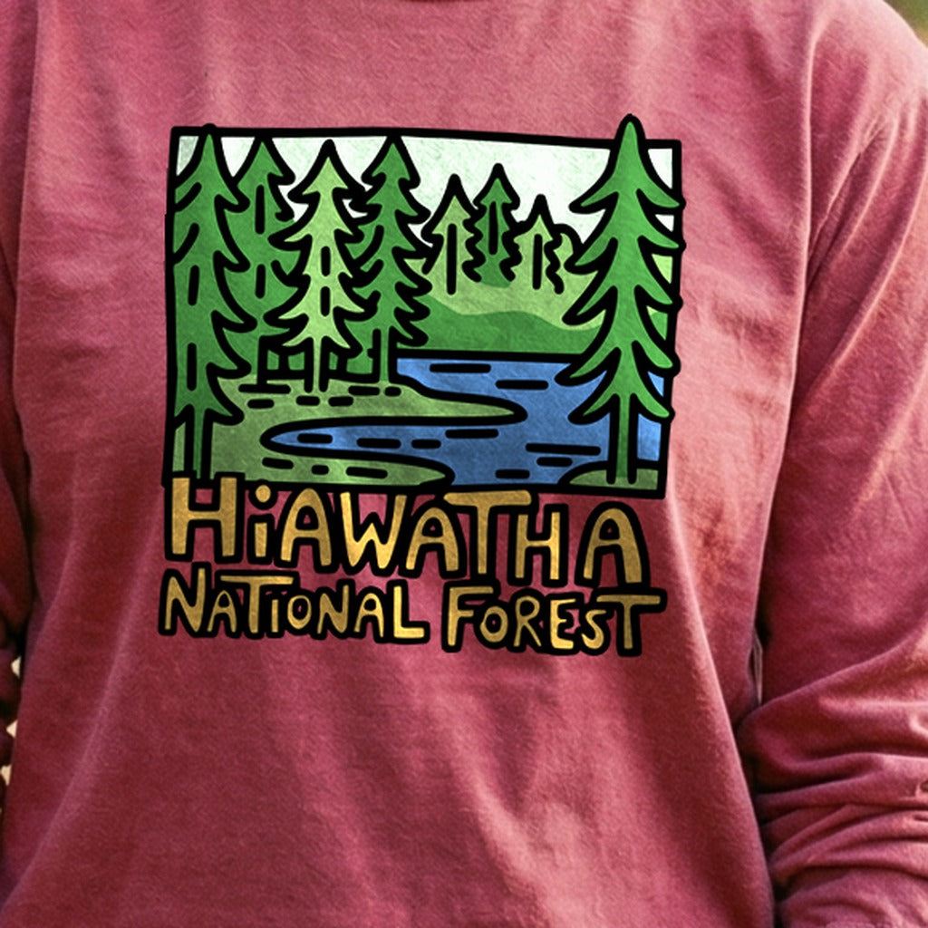 Hiawatha National Forest Premium Long Sleeve