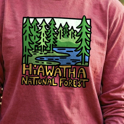 Hiawatha National Forest Premium Long Sleeve