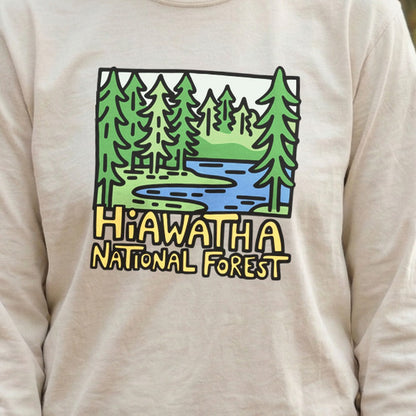 Hiawatha National Forest Premium Long Sleeve