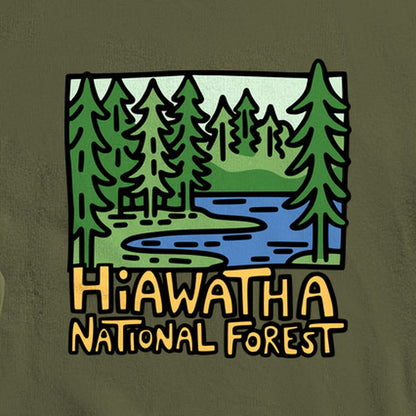 Hiawatha National Forest Crewneck Sweatshirt