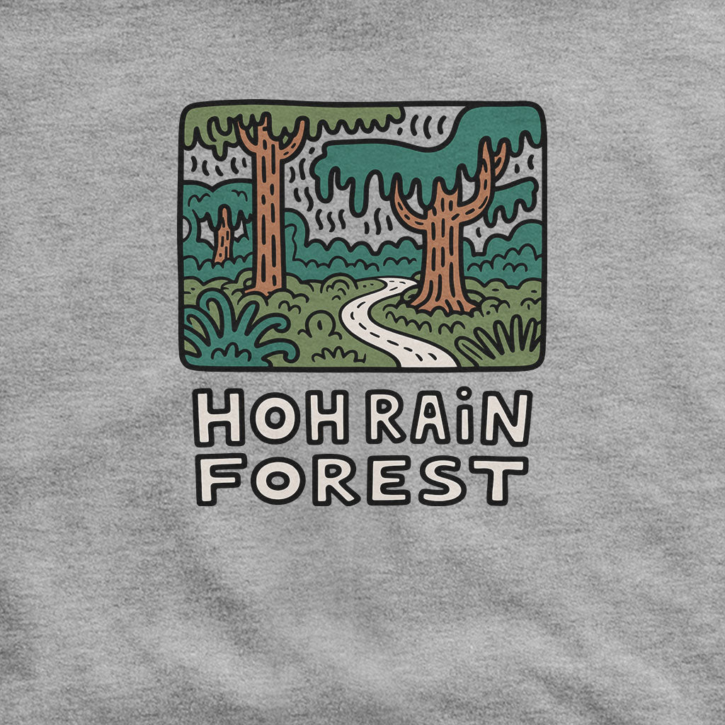 Hoh Rain Forest Hoodie Adventure and Outdoors Themed Hoodie