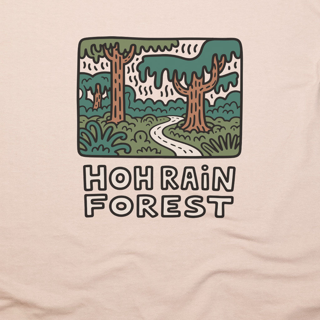 Hoh Rain Forest T-Shirt Adventure and Outdoors Themed T-Shirt