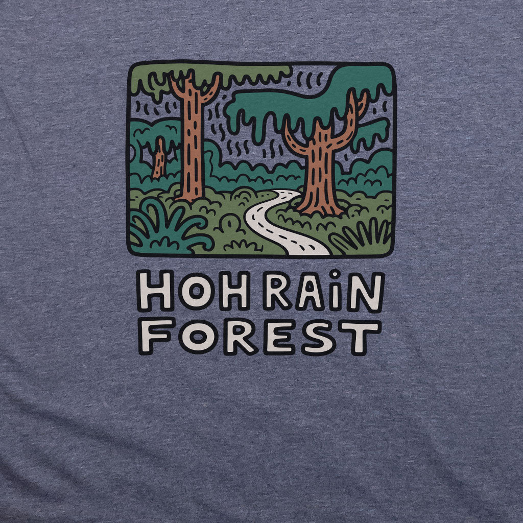 Hoh Rain Forest T-Shirt Adventure and Outdoors Themed T-Shirt