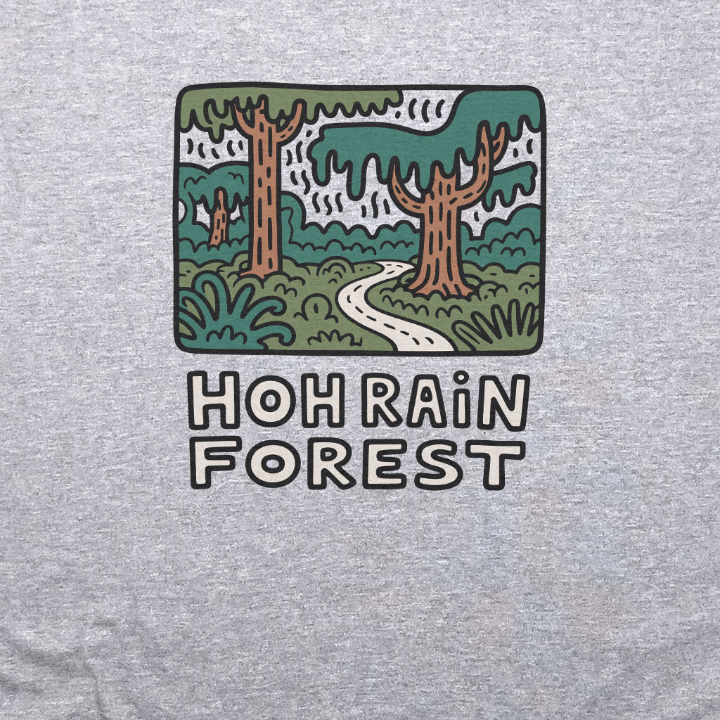 Hoh Rain Forest T-Shirt Adventure and Outdoors Themed T-Shirt
