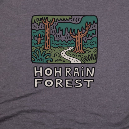 Hoh Rain Forest T-Shirt Adventure and Outdoors Themed T-Shirt
