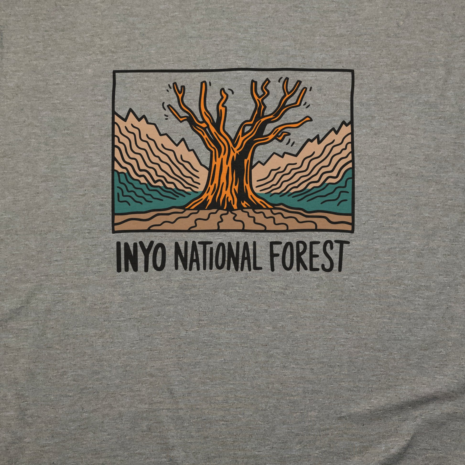 Inyo National Forest T-Shirt Adventure and Outdoors Themed T-Shirt