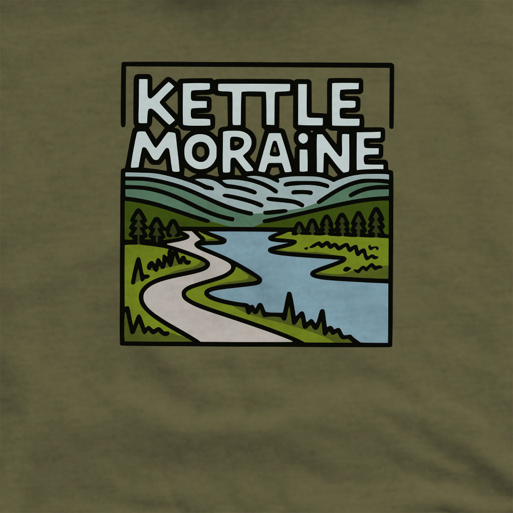 Kettle Moraine State Forest Crewneck Sweatshirt Adventure and Outdoors Themed Sweatshirt