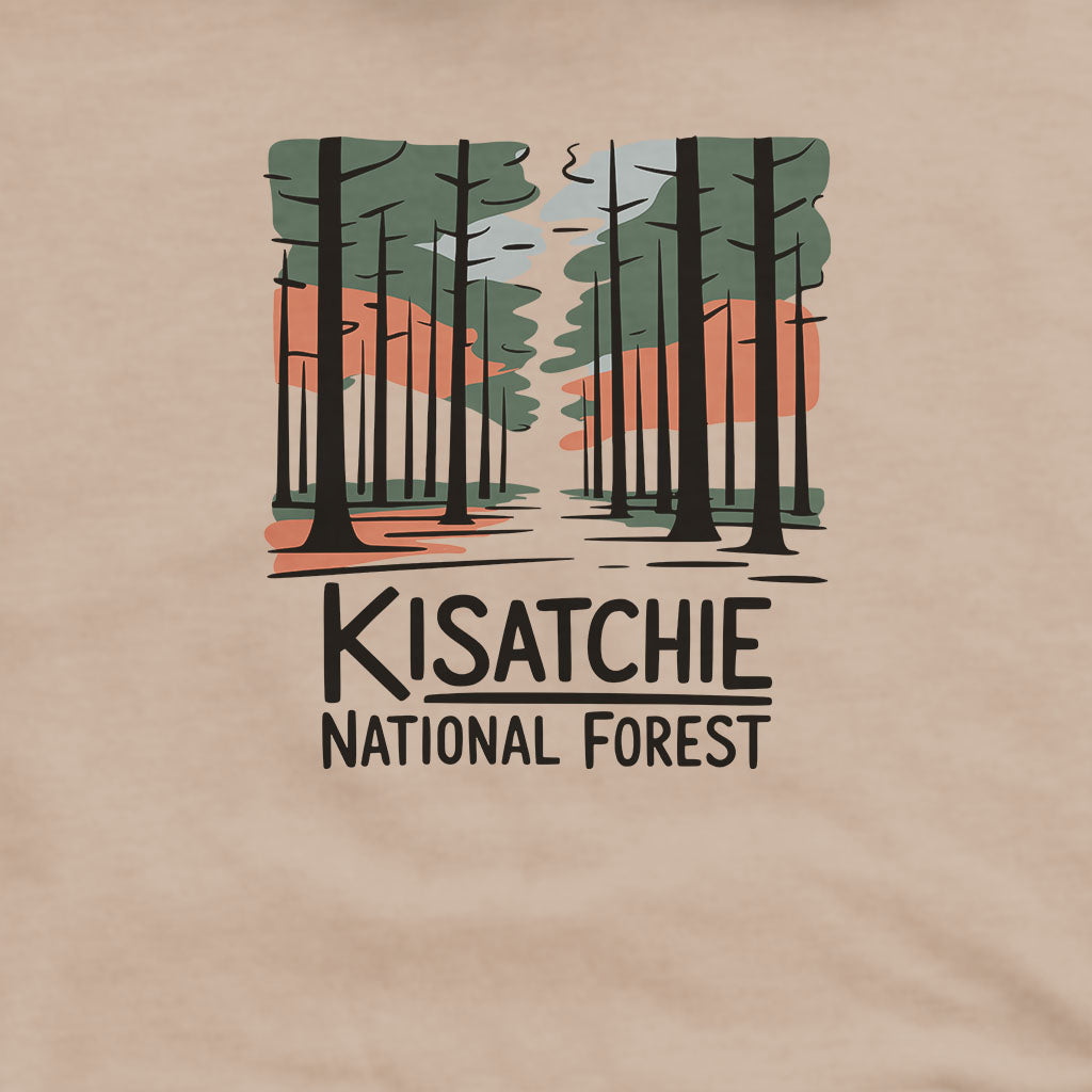 Kisatchie National Forest Hoodie Adventure and Outdoors Themed Hoodie