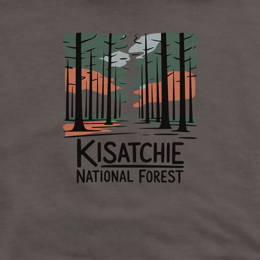Kisatchie National Forest Hoodie Adventure and Outdoors Themed Hoodie
