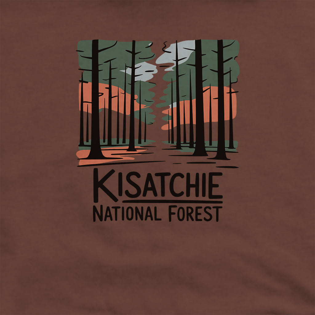 Kisatchie National Forest Hoodie Adventure and Outdoors Themed Hoodie