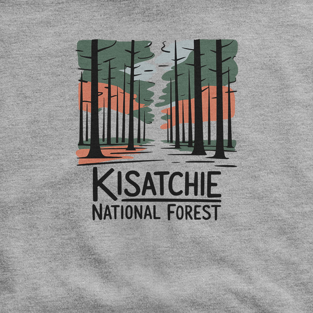 Kisatchie National Forest Hoodie Adventure and Outdoors Themed Hoodie