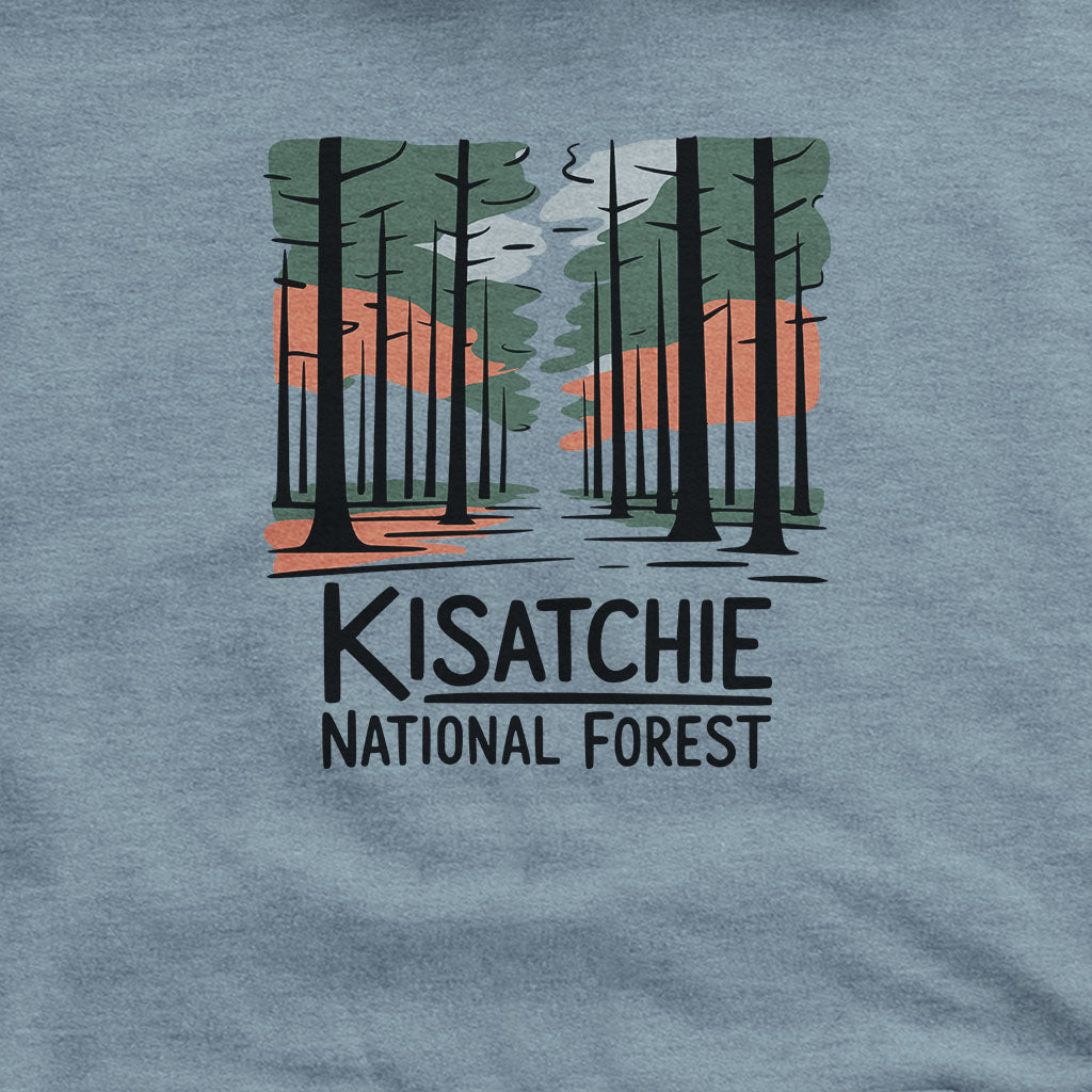 Kisatchie National Forest Hoodie Adventure and Outdoors Themed Hoodie