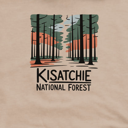 Kisatchie National Forest Crewneck Sweatshirt Adventure and Outdoors Themed Sweatshirt