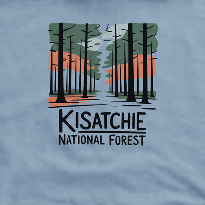 Kisatchie National Forest Crewneck Sweatshirt Adventure and Outdoors Themed Sweatshirt