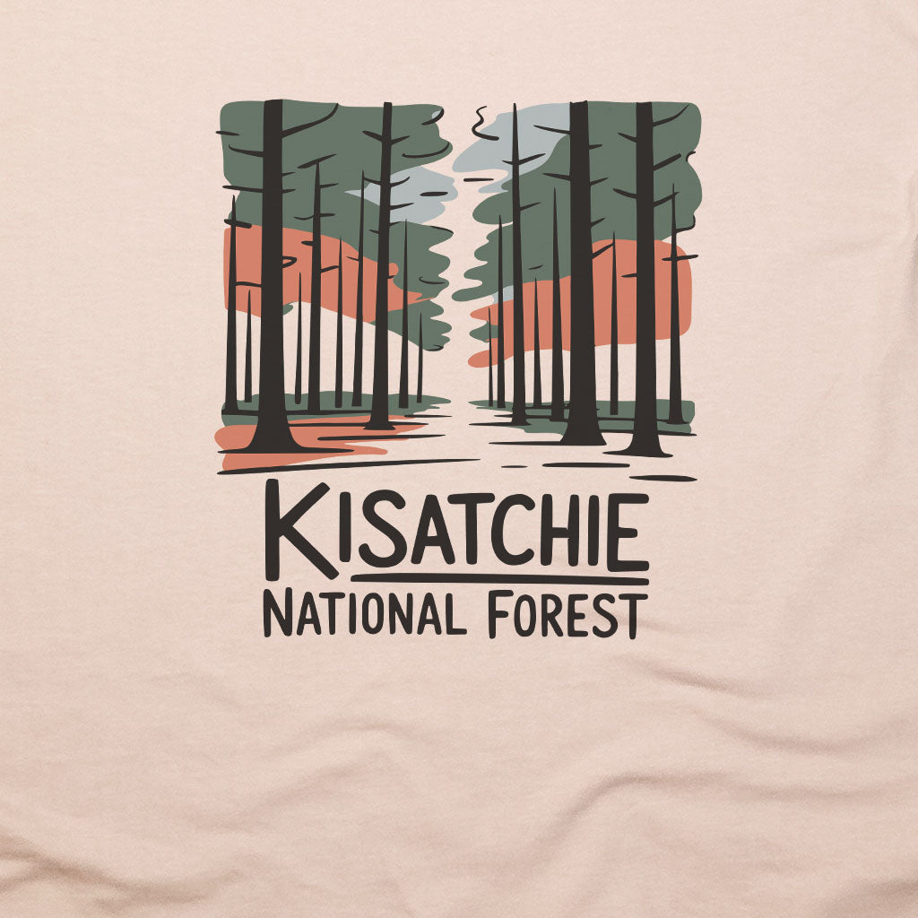 Kisatchie National Forest T-Shirt Adventure and Outdoors Themed T-Shirt