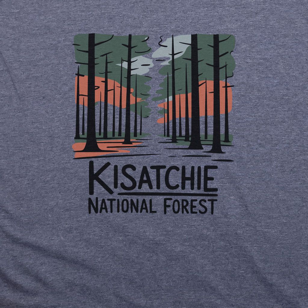 Kisatchie National Forest T-Shirt Adventure and Outdoors Themed T-Shirt