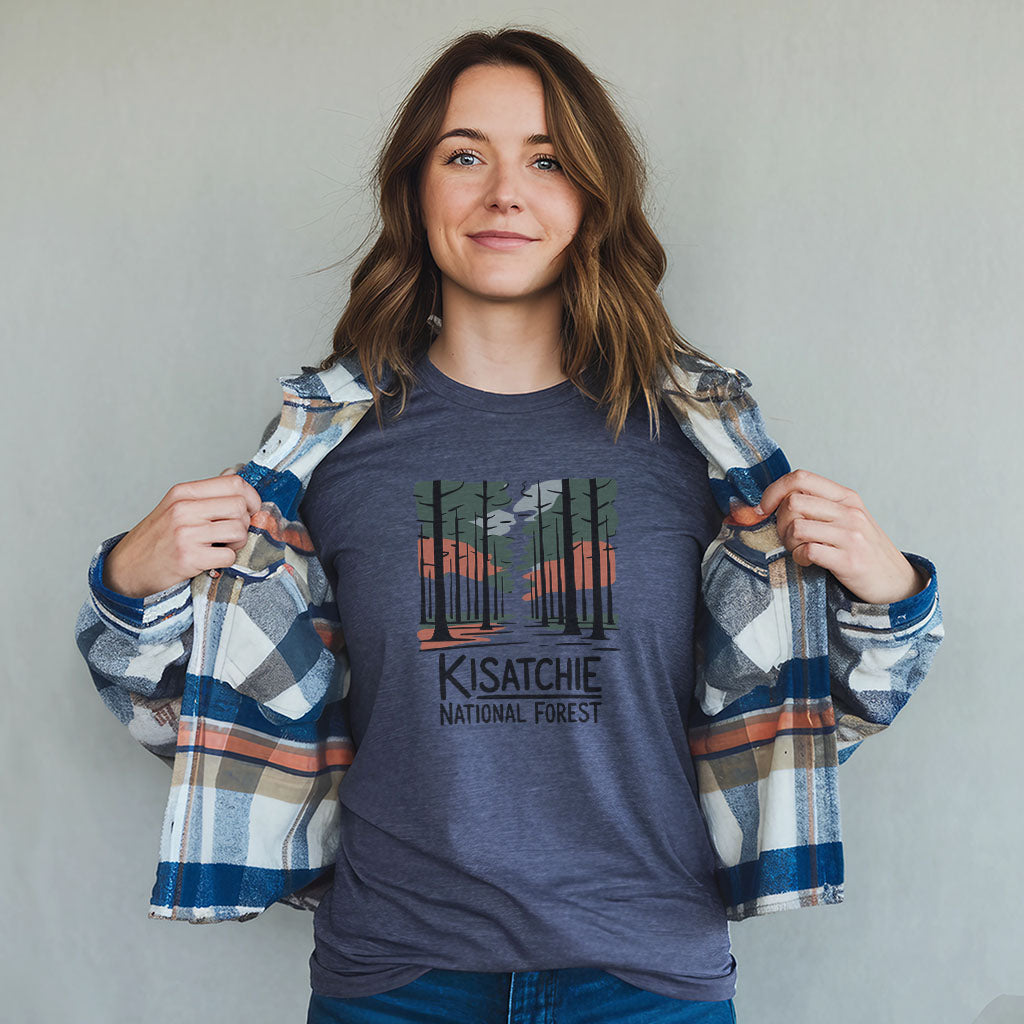 Kisatchie National Forest T-Shirt Adventure and Outdoors Themed T-Shirt
