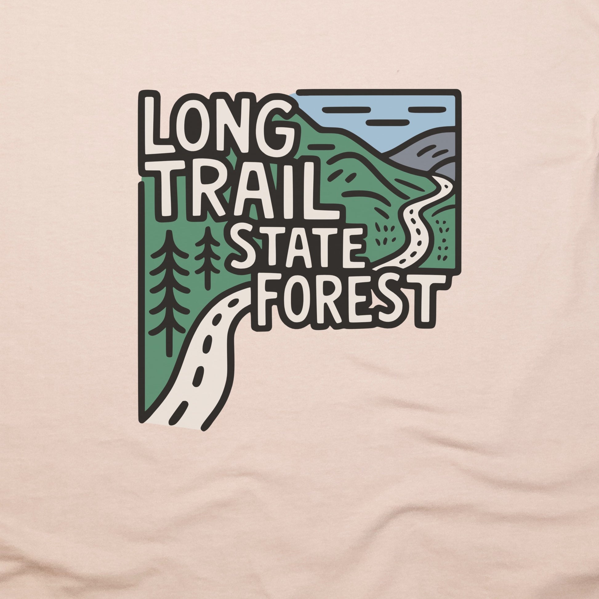 Long Trail State Forest T-Shirt Adventure and Outdoors Themed T-Shirt