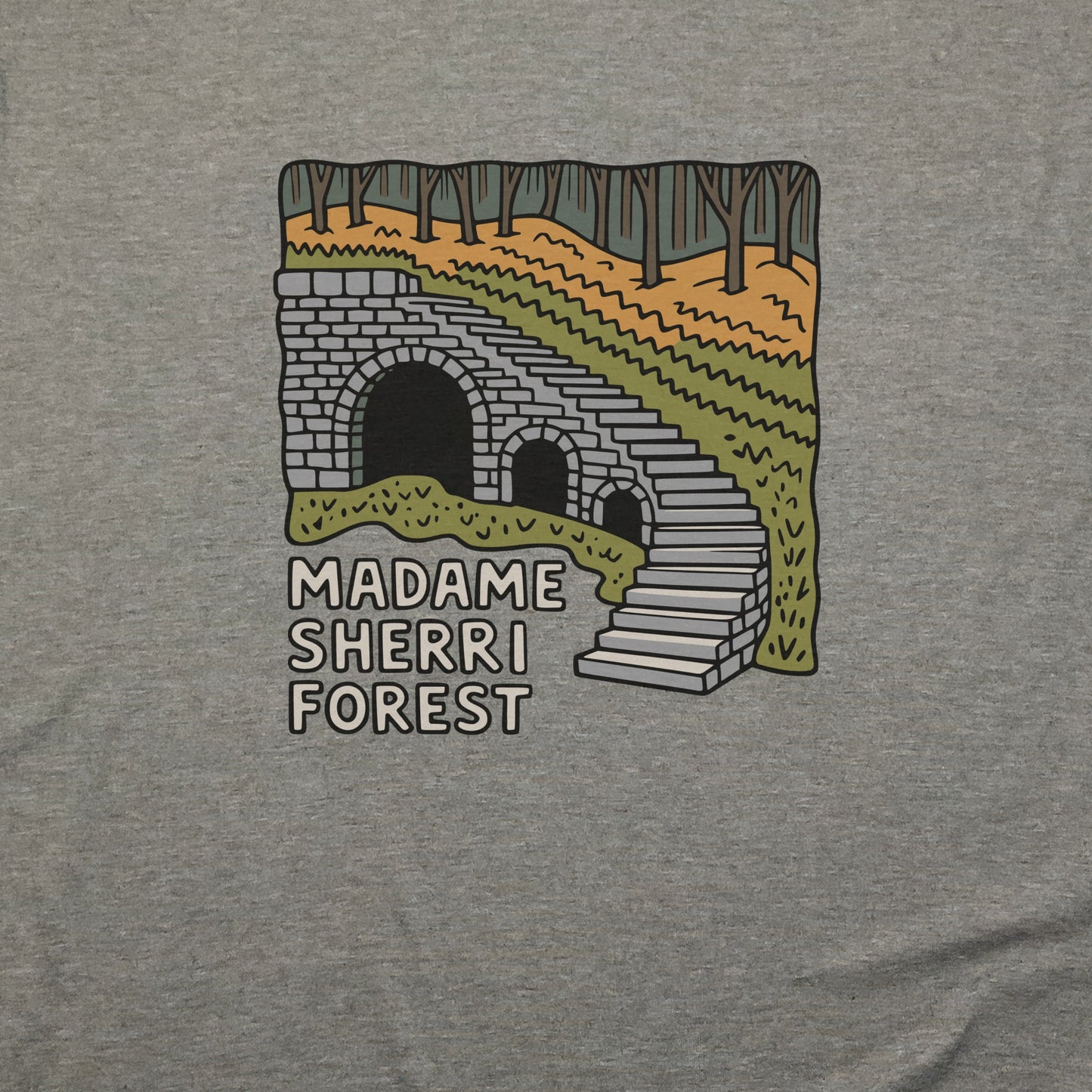 Madame Sherri Forest T-Shirt Adventure and Outdoors Themed T-Shirt