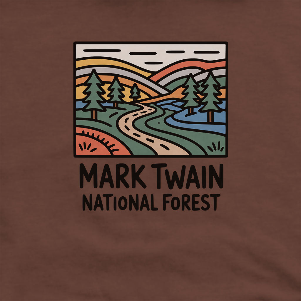 Mark Twain National Forest Hoodie Adventure and Outdoors Themed Hoodie