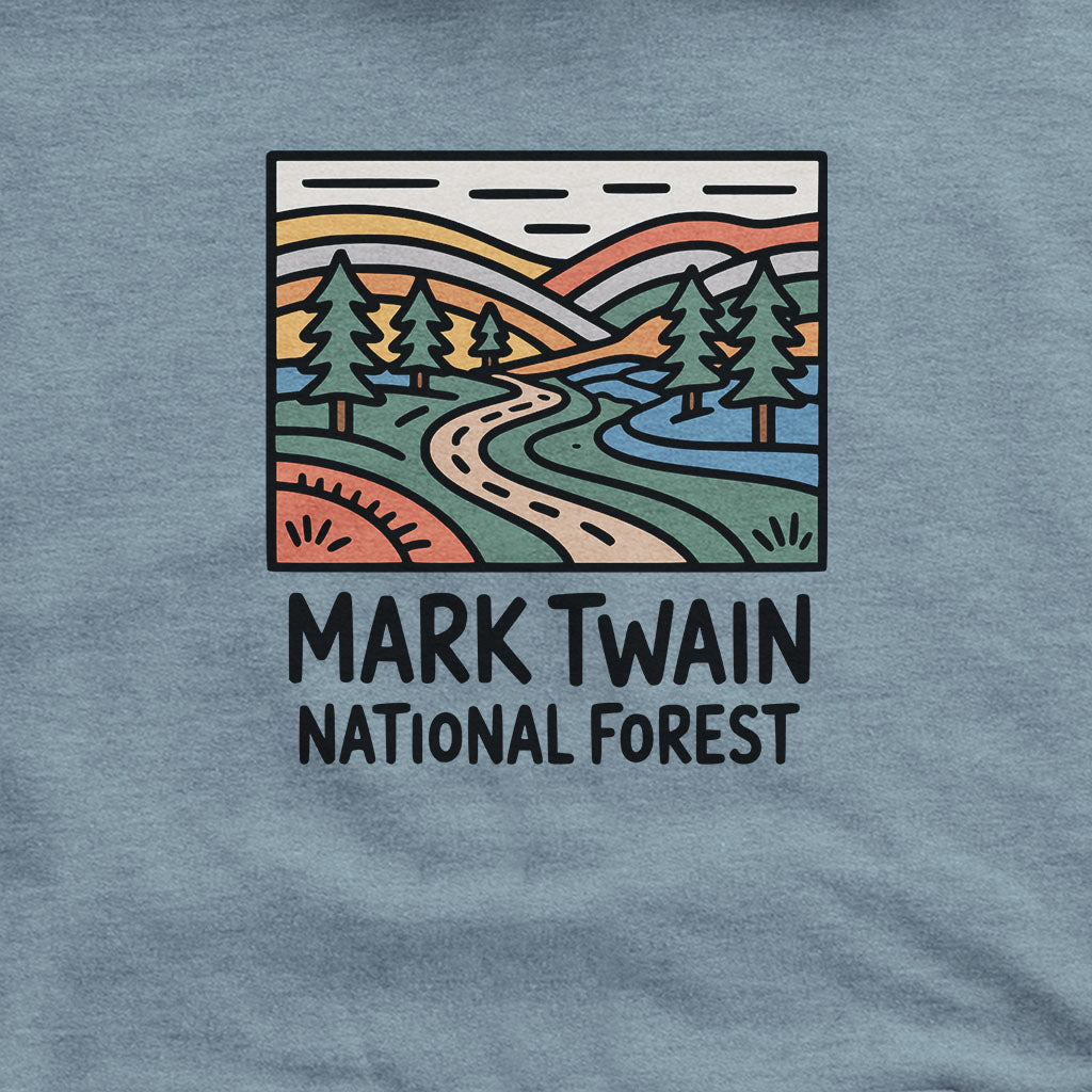 Mark Twain National Forest Hoodie Adventure and Outdoors Themed Hoodie