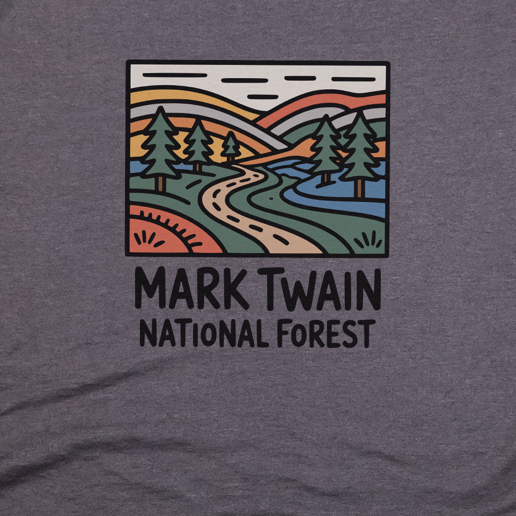 Mark Twain National Forest T-Shirt Adventure and Outdoors Themed T-Shirt