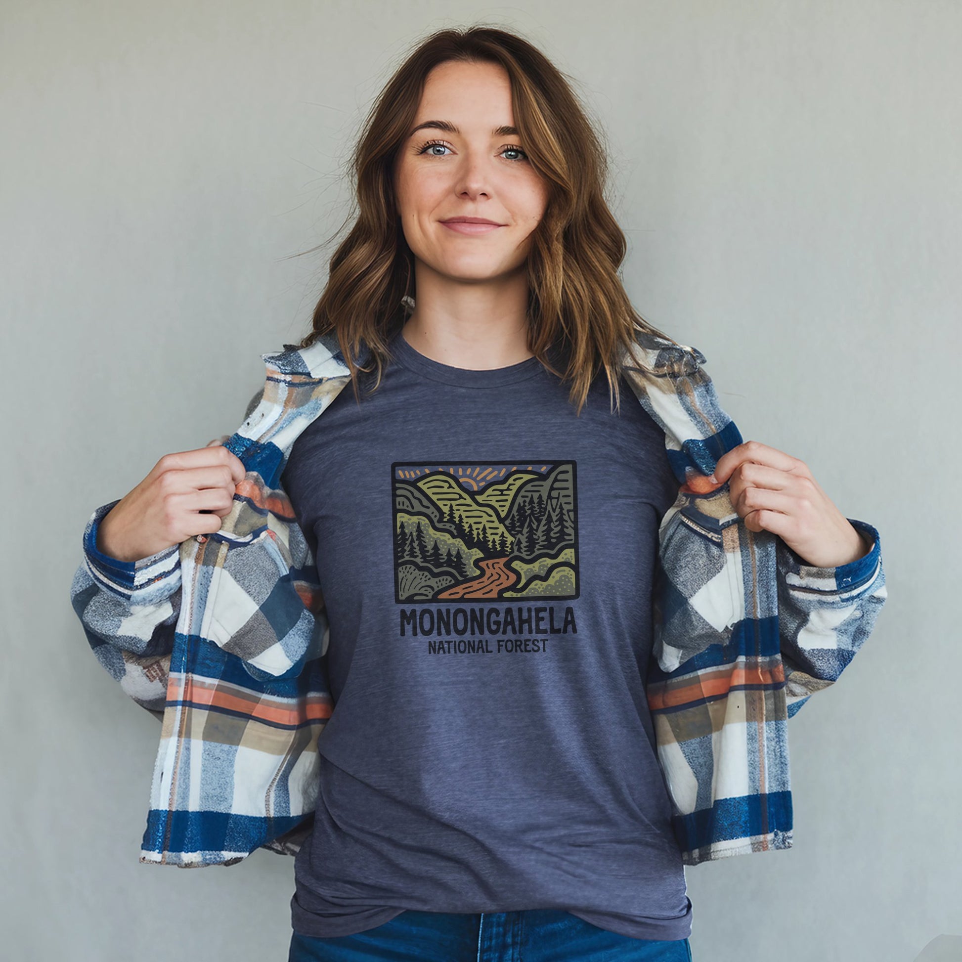 Monongahela National Forest T-Shirt Adventure and Outdoors Themed T-Shirt