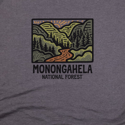 Monongahela National Forest T-Shirt Adventure and Outdoors Themed T-Shirt