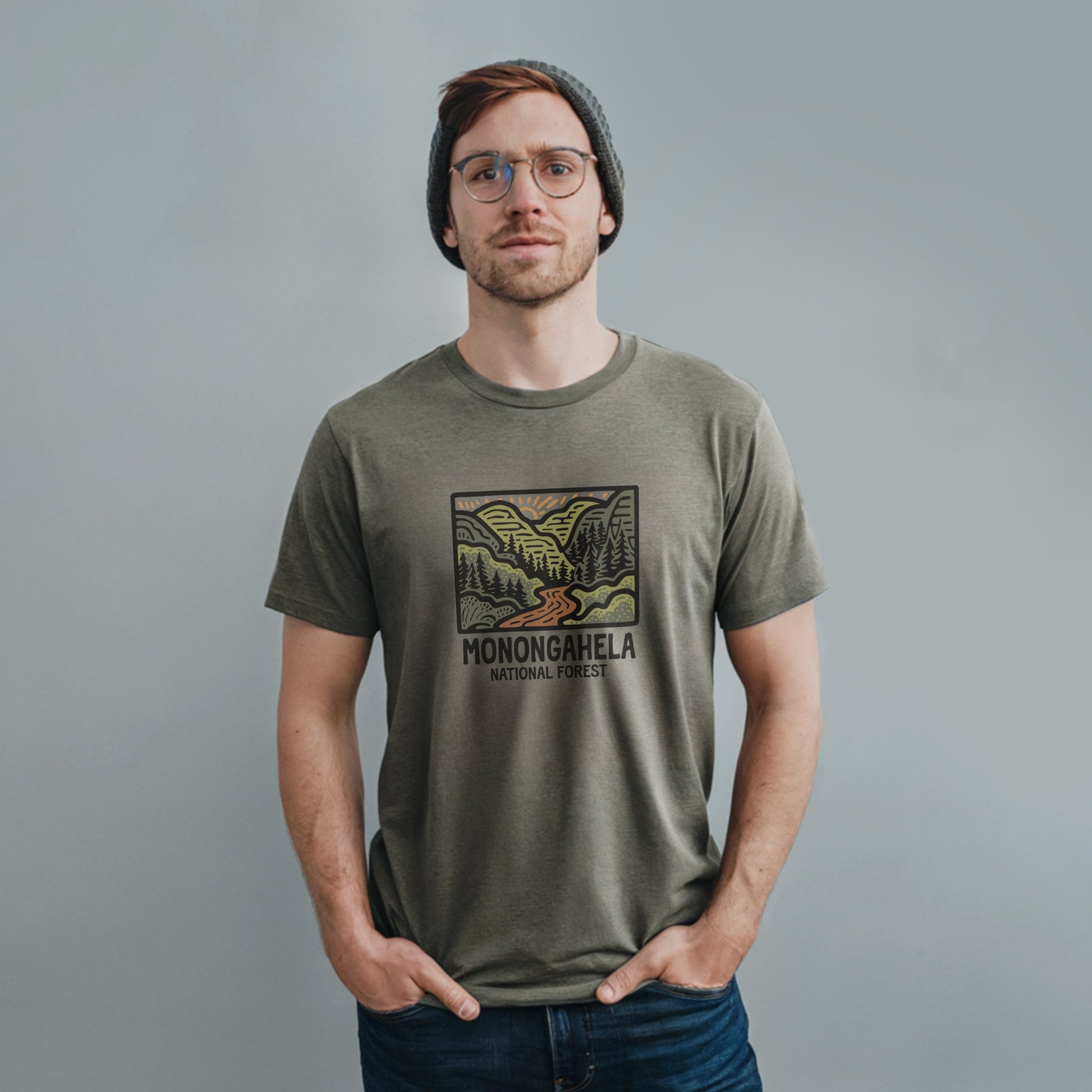 Monongahela National Forest T-Shirt Adventure and Outdoors Themed T-Shirt