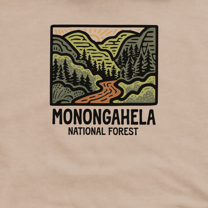 Monongahela National Forest Crewneck Sweatshirt Adventure and Outdoors Themed Sweatshirt